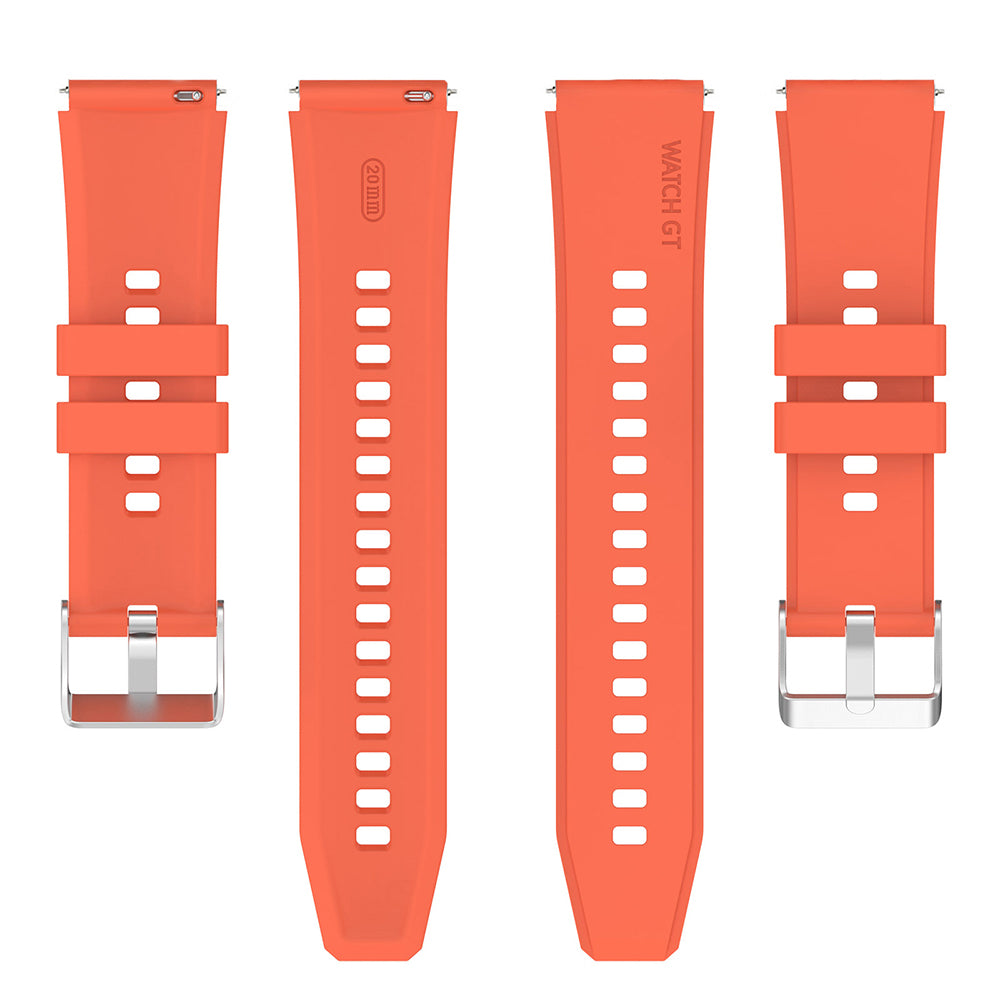Techsuit W026 band voor Huawei Watch / Xiaomi Watch Series, 22mm, Oranje