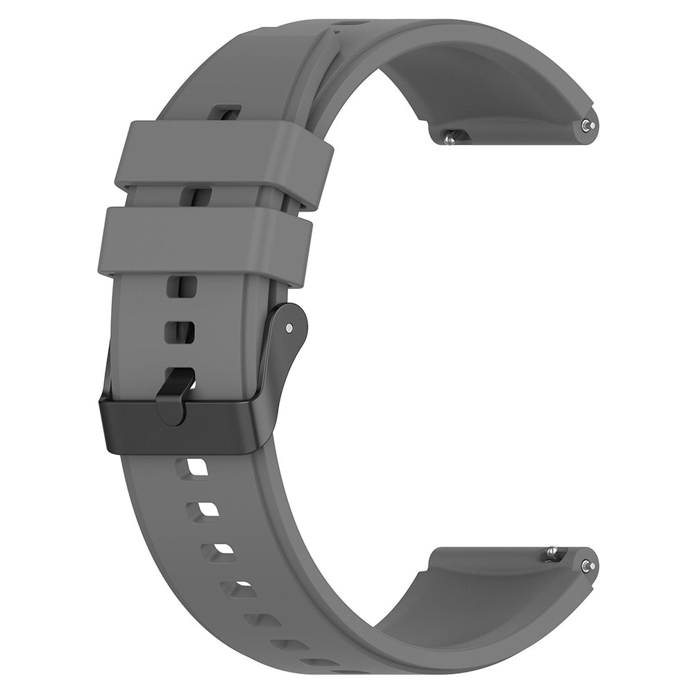 Techsuit W026 band voor Samsung Galaxy Watch / Huawei Watch Series, 20mm, Grijs