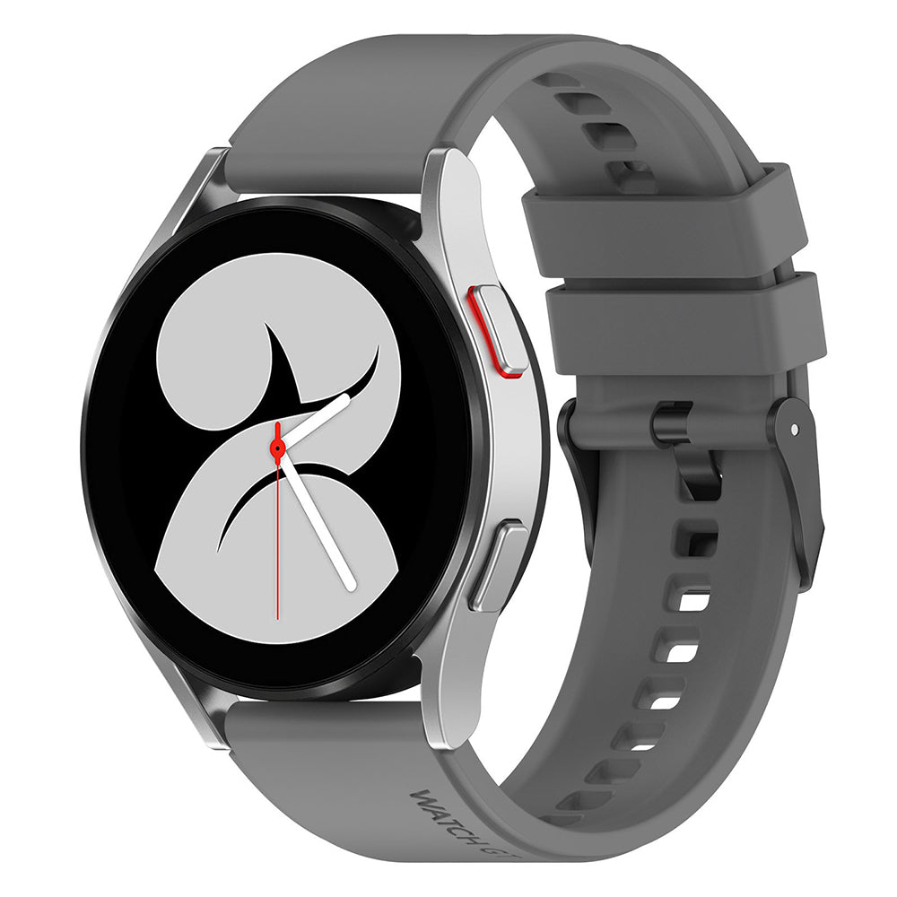 Techsuit W026 band voor Samsung Galaxy Watch / Huawei Watch Series, 20mm, Grijs
