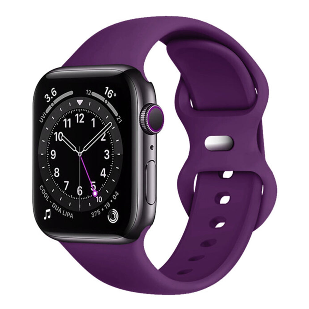 Techsuit W031 band voor Apple Watch 49mm / 46mm / 45mm / 44mm / 42mm Series, Donkerpaars