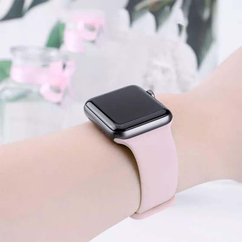 Techsuit W031 band voor Apple Watch 49mm / 46mm / 45mm / 44mm / 42mm Series, Donkerpaars