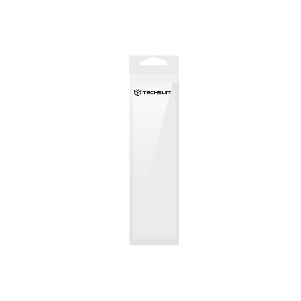 Techsuit W031 band voor Apple Watch 49mm / 46mm / 45mm / 44mm / 42mm Series, Zwart