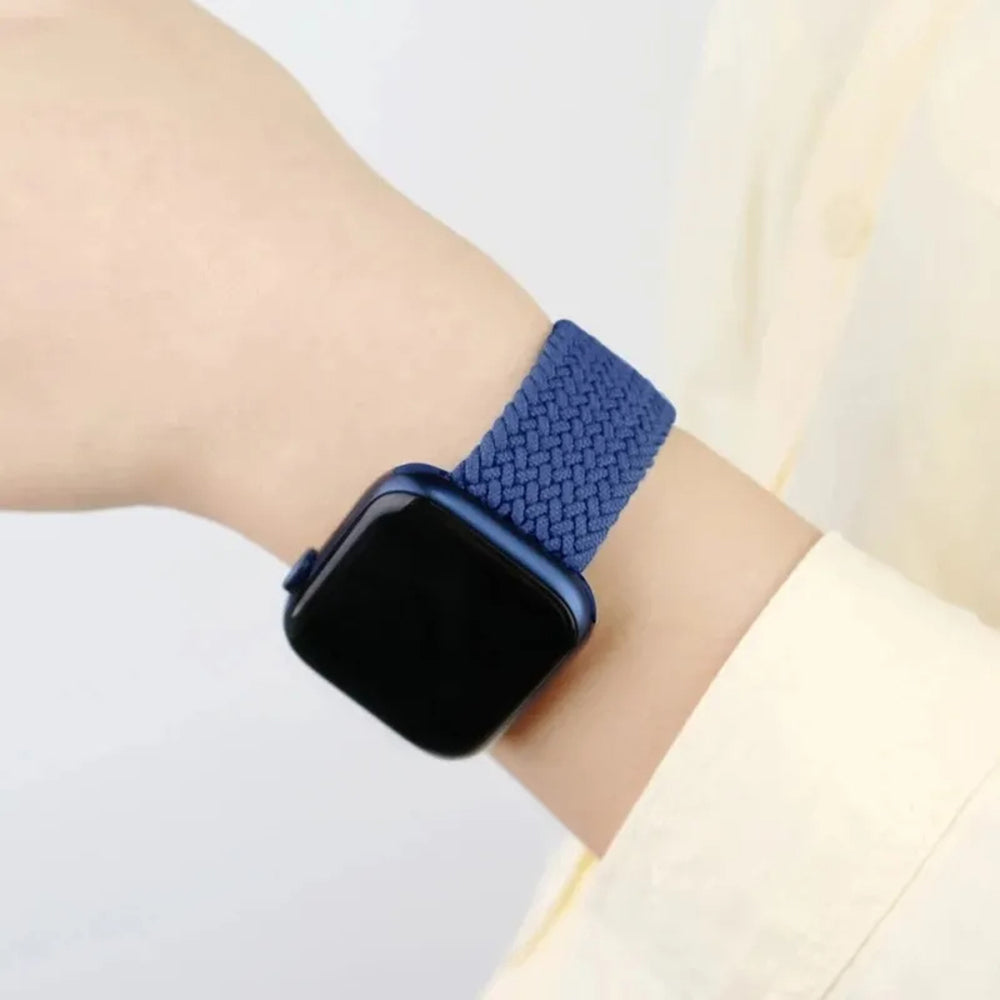 Techsuit W032 band voor Apple Watch 42mm / 41mm / 40mm / 38mm Series, Groen Multicolor