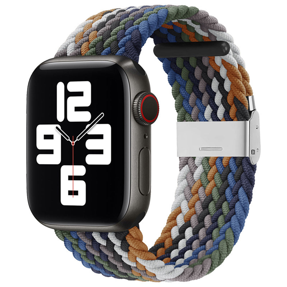 Techsuit W032 band voor Apple Watch 49mm / 46mm / 45mm / 44mm / 42mm Series, Groen Multicolor