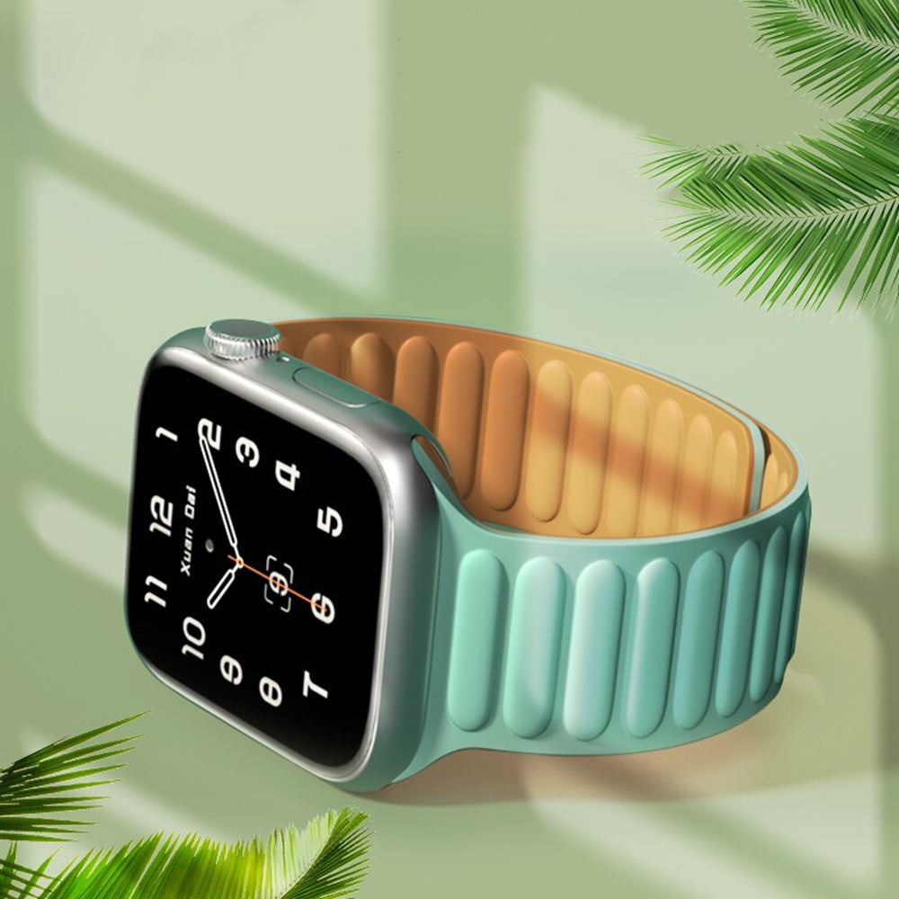 Techsuit W035 band voor Apple Watch 42mm / 41mm / 40mm / 38mm Series, Oranje