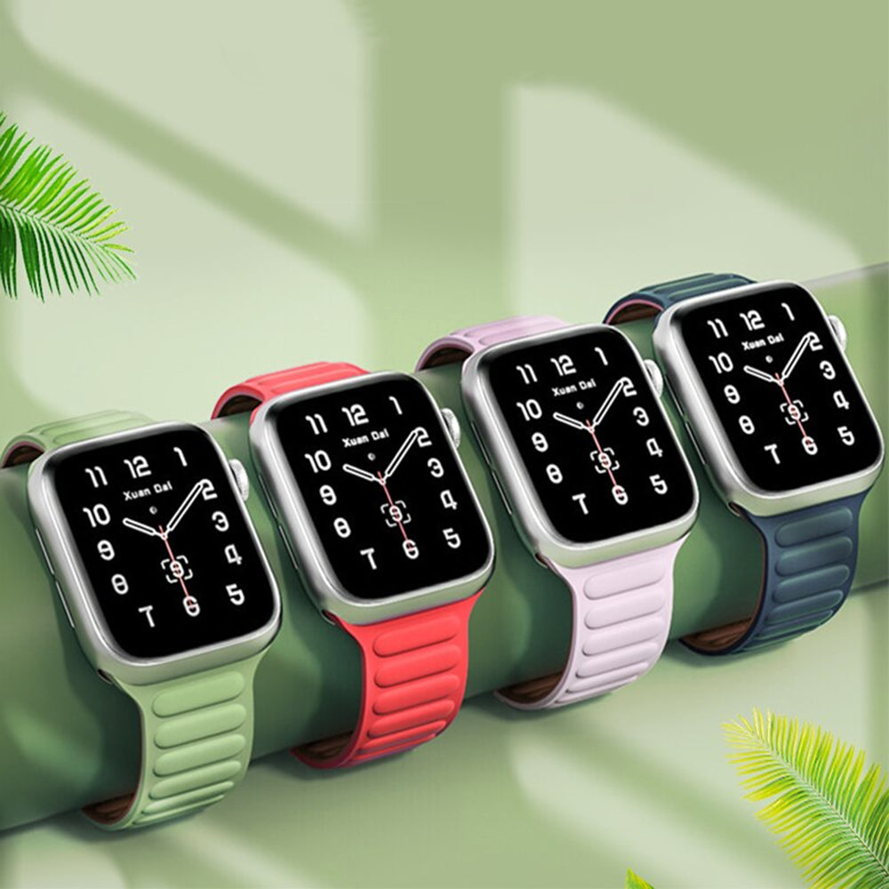Techsuit W035 band voor Apple Watch 42mm / 41mm / 40mm / 38mm Series, Oranje