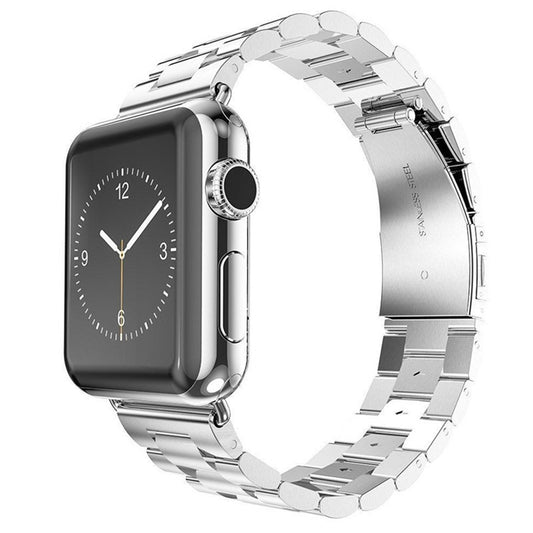 Techsuit W036 band voor Apple Watch 42mm / 41mm / 40mm / 38mm Series, Zilverkleurig