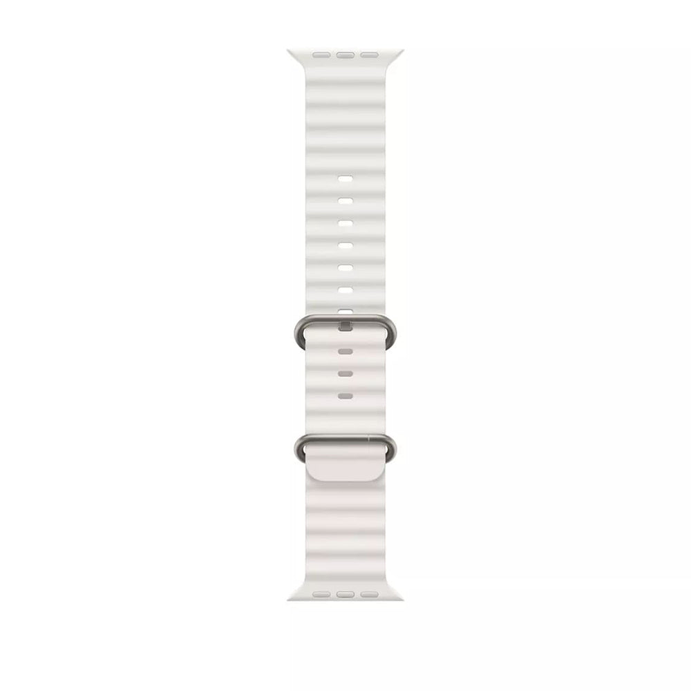 Techsuit W038 band voor Apple Watch 42mm / 41mm / 40mm / 38mm Series, Wit