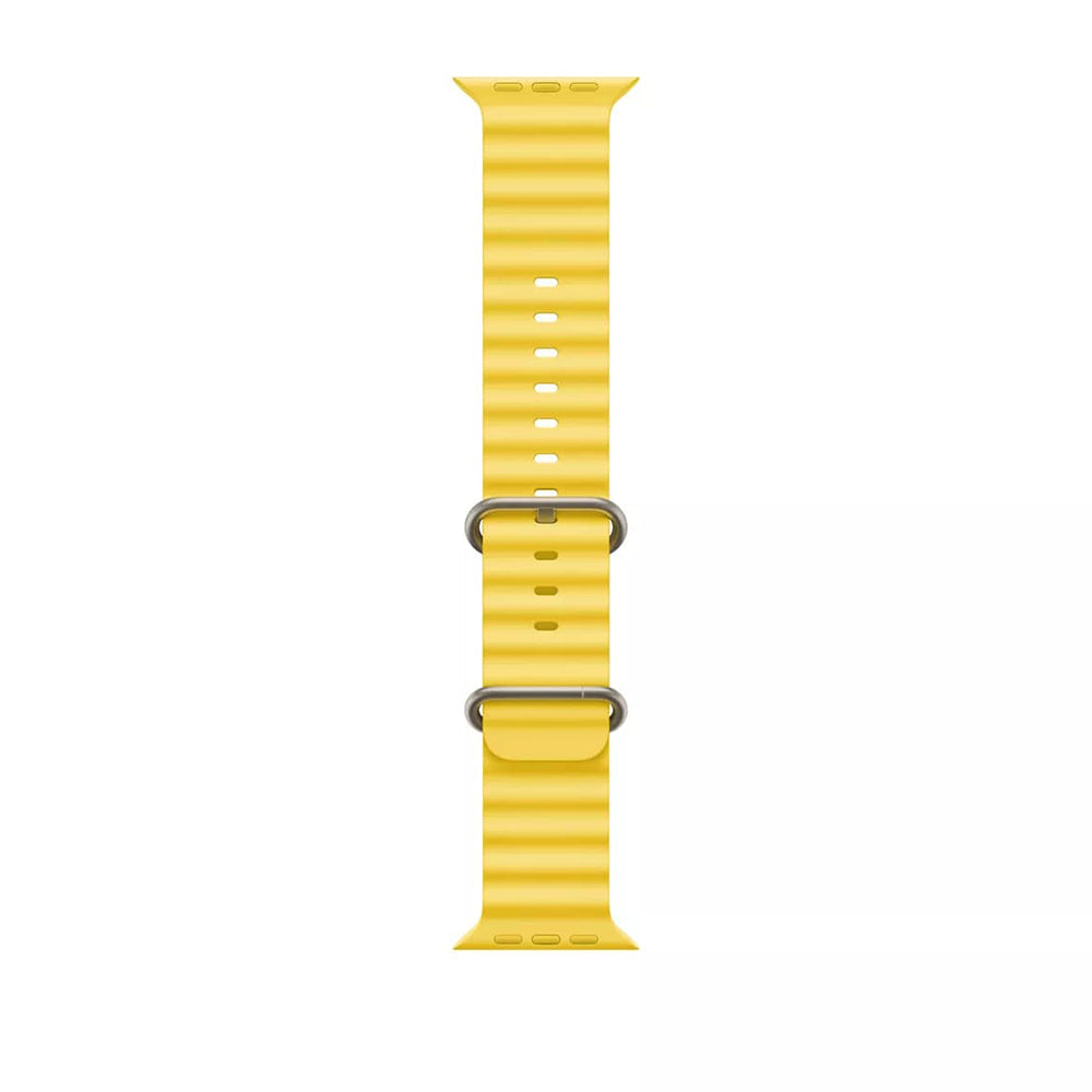 Techsuit W038 band voor Apple Watch 42mm / 41mm / 40mm / 38mm Series, Geel