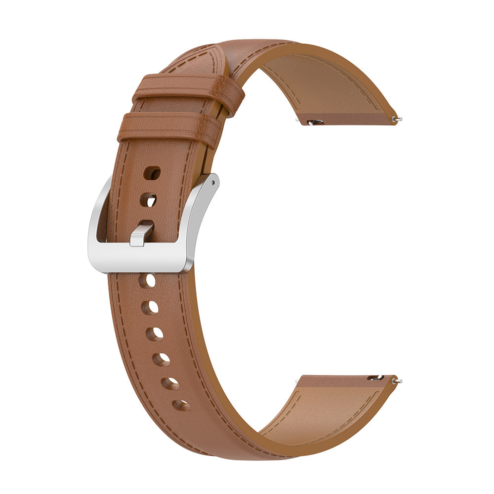 Techsuit W048 Strap for Samsung Galaxy Watch / Huawei Watch Series, 20mm, Brown