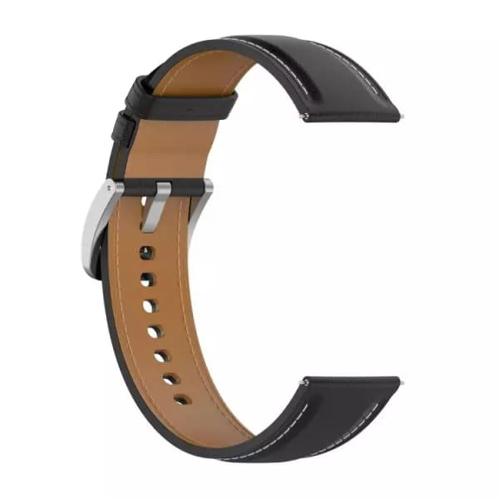 Techsuit W048 band voor Samsung Galaxy Watch / Huawei Watch Series, 20mm, Zwart