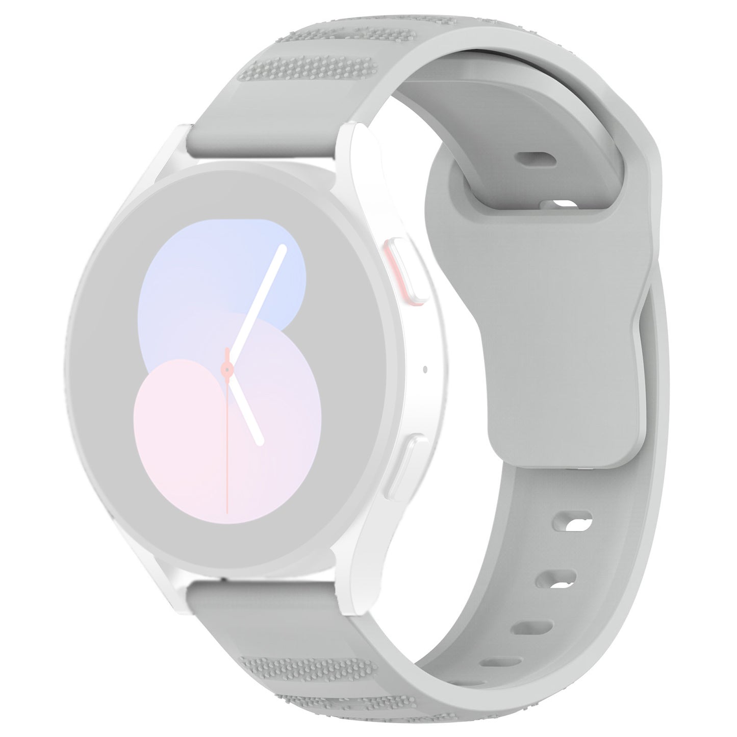 Techsuit W050 band voor Huawei Watch / Xiaomi Watch Series, 22mm, Gri