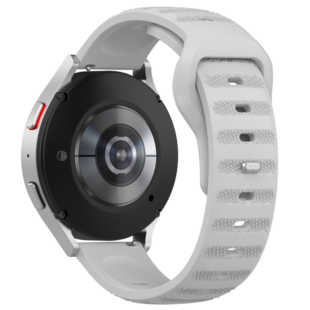 Techsuit W050 band voor Huawei Watch / Xiaomi Watch Series, 22mm, Gri
