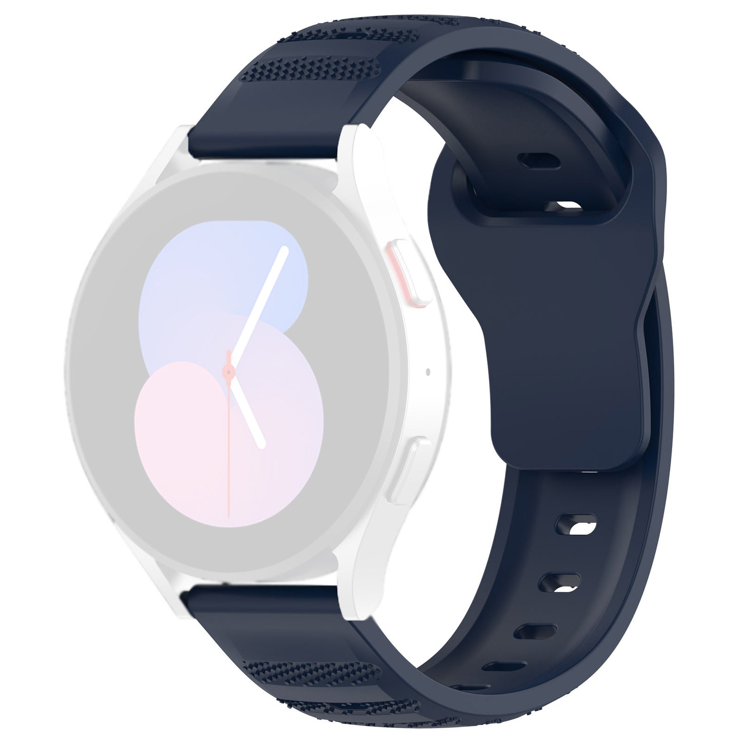 Techsuit W050 band voor Samsung Galaxy Watch / Huawei Watch Series, 20mm, Blauw