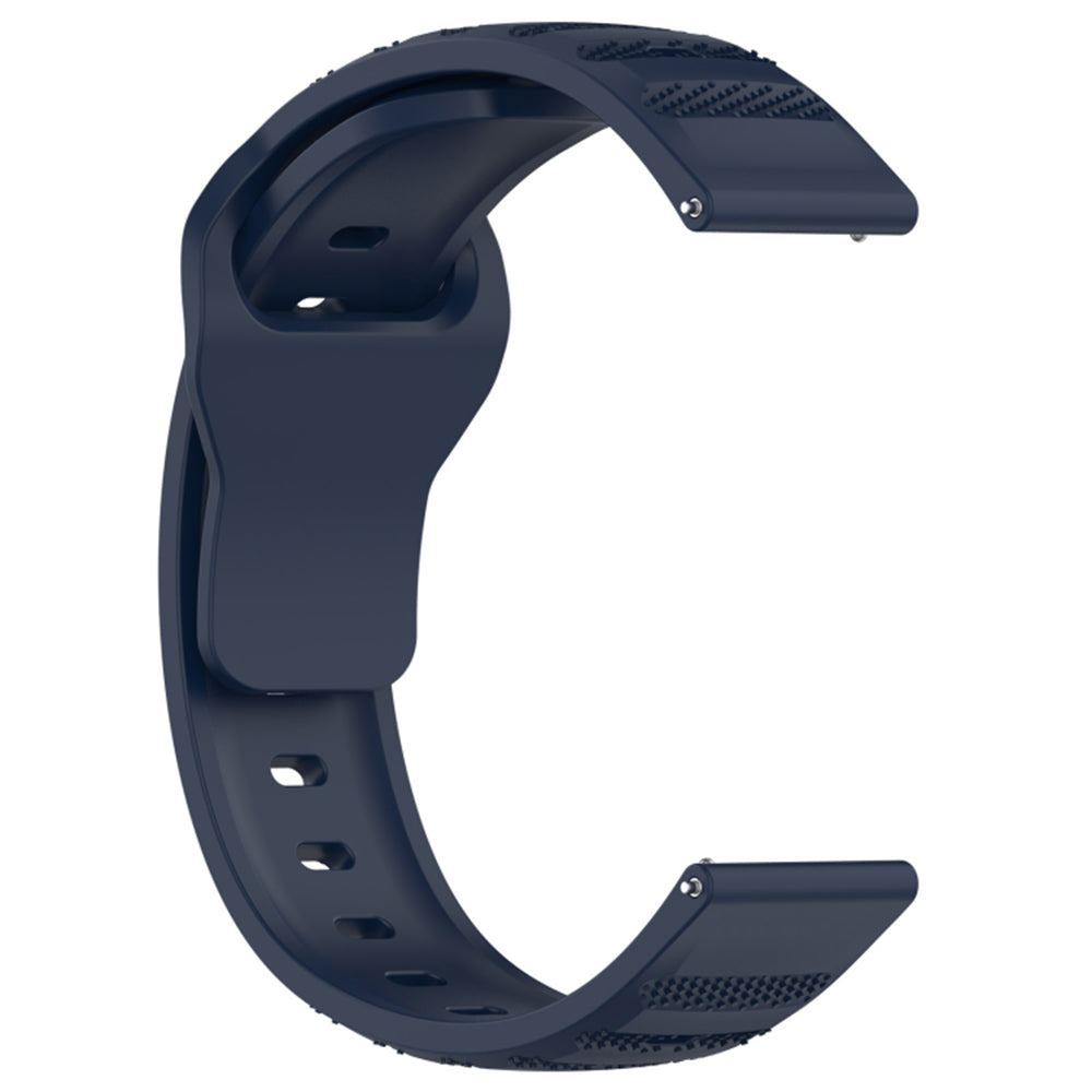 Techsuit W050 band voor Samsung Galaxy Watch / Huawei Watch Series, 20mm, Blauw