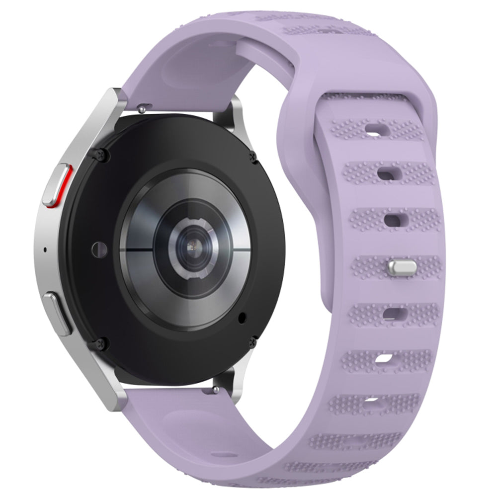 Techsuit W050 Strap for Samsung Galaxy Watch / Huawei Watch Series, 20mm, Purple