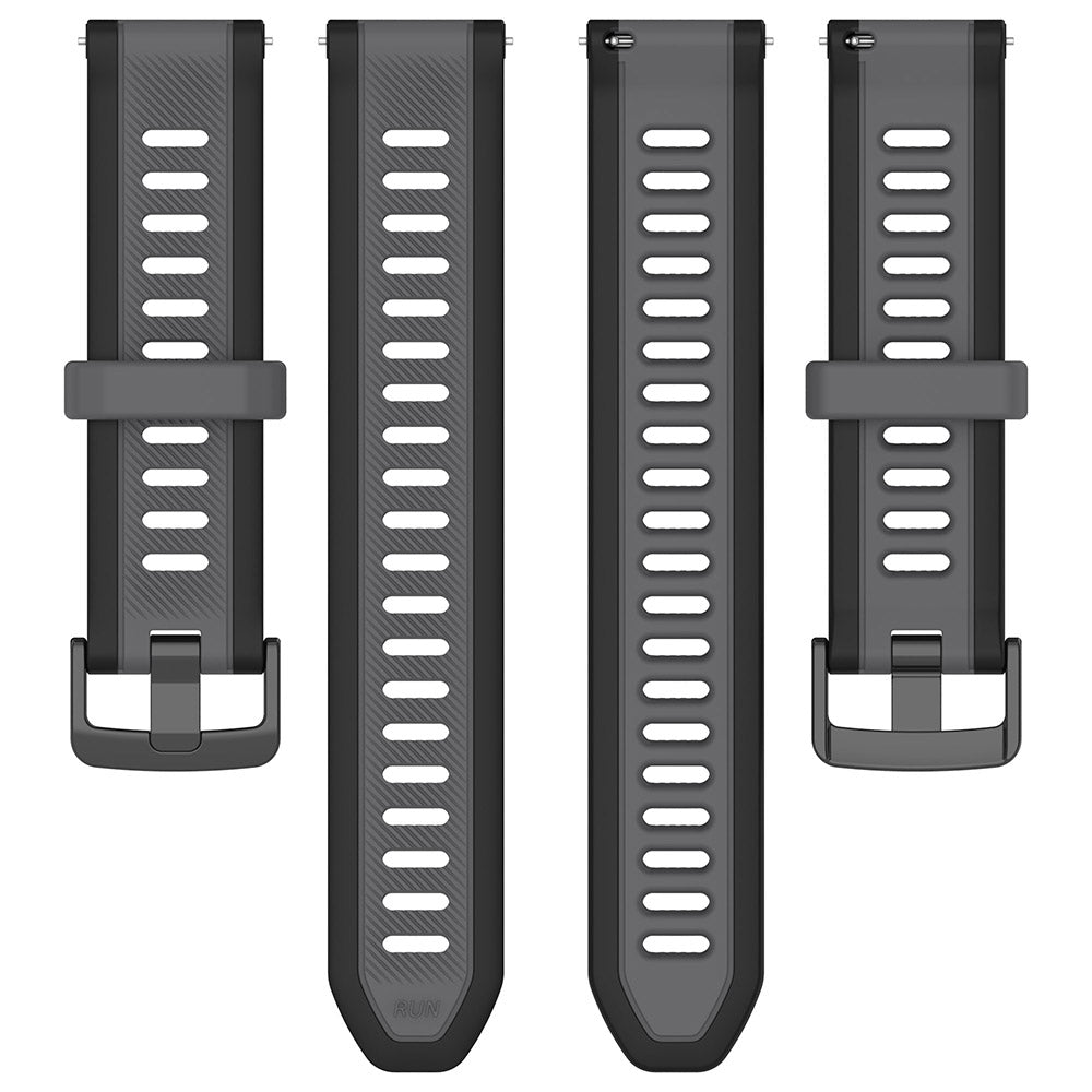 Techsuit W053 band voor Huawei Watch / Garmin Watch Series, 18mm, Wit