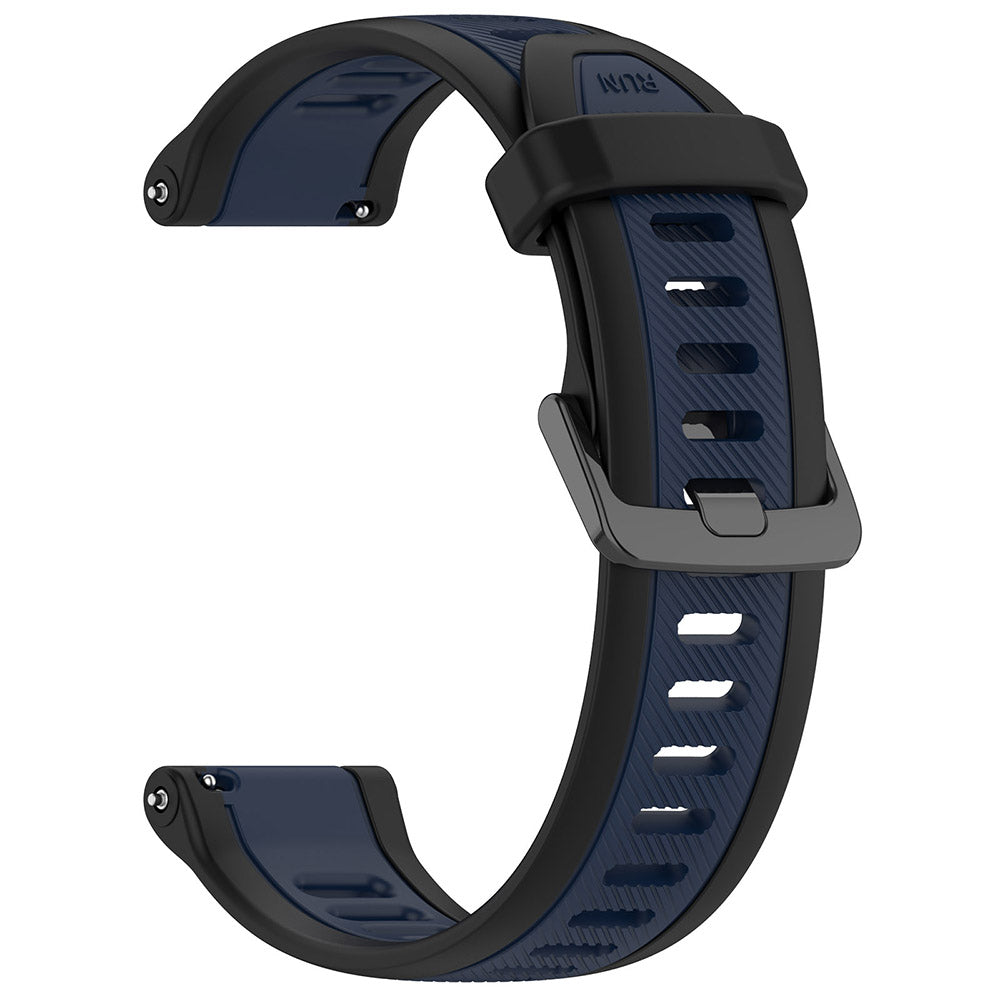 Techsuit W053 band voor Huawei Watch / Garmin Watch Series, 18mm, Donkerblauw