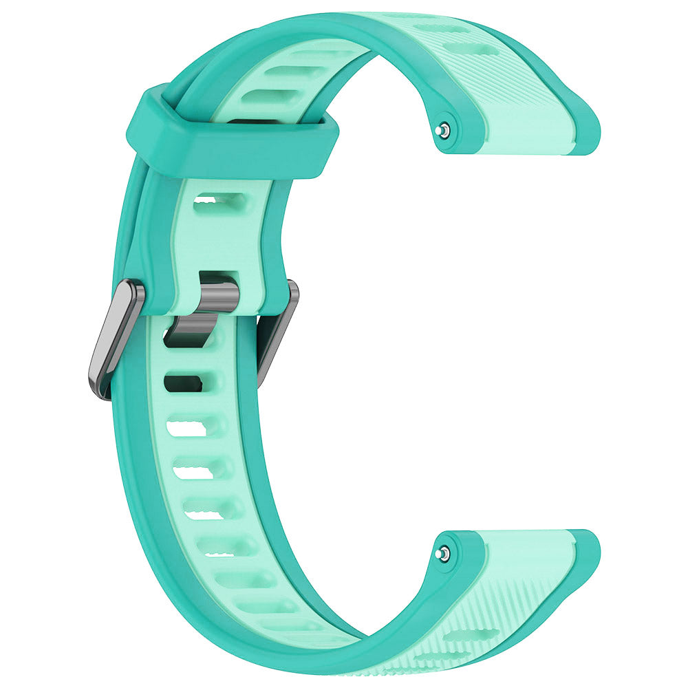 Techsuit W053 band voor Huawei Watch / Garmin Watch Series, 18mm, Turquoise