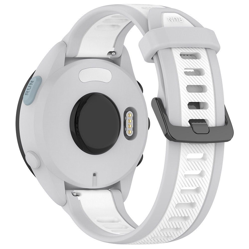 Techsuit W053 band voor Samsung Galaxy Watch / Huawei Watch Series, 20mm, Wit