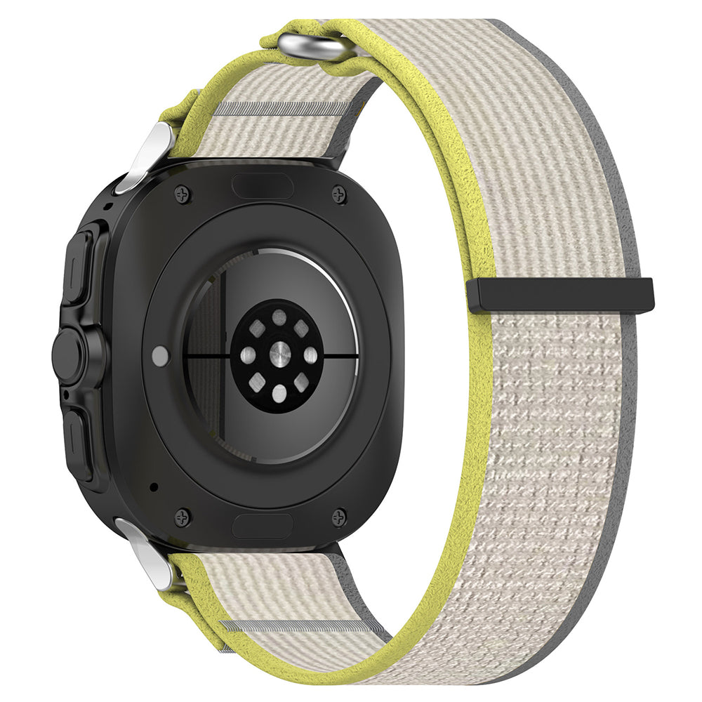 Techsuit W054 band voor Samsung Galaxy Watch Ultra, Geel Grijs