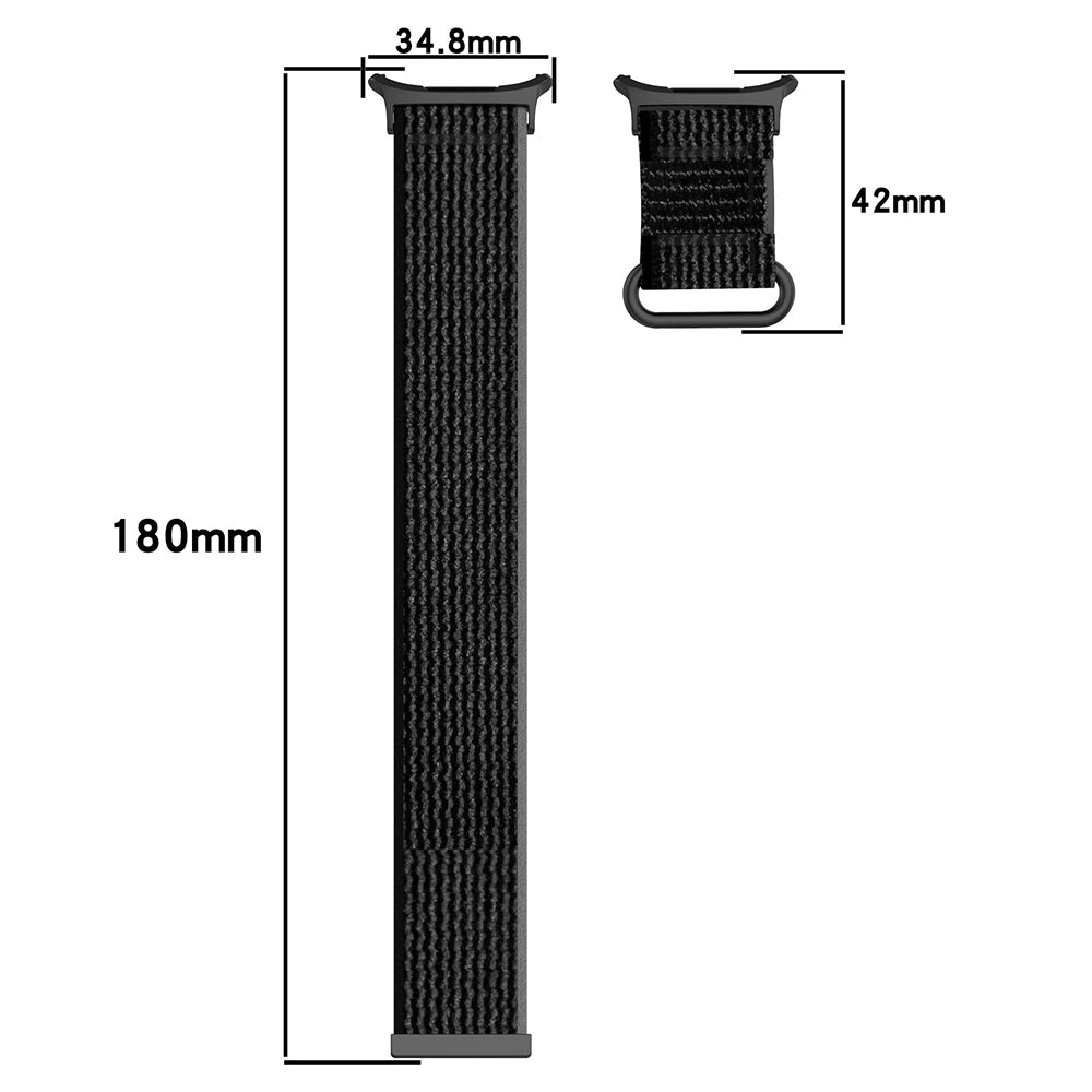 Techsuit W054 band voor Samsung Galaxy Watch Ultra, Donkergrijs Groen