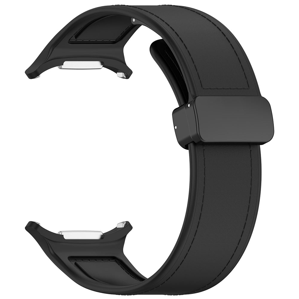 Techsuit W056 band voor Samsung Galaxy Watch Ultra, Zwart