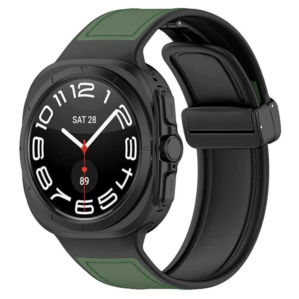 Techsuit W056 band voor Samsung Galaxy Watch Ultra, Groen
