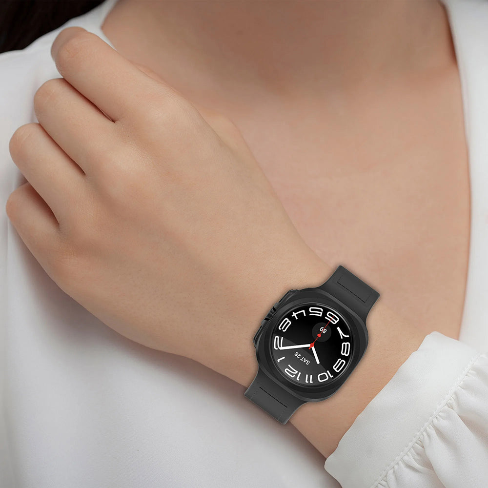 Techsuit W056 band voor Samsung Galaxy Watch Ultra, Groen
