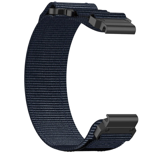 Techsuit W057 band voor Garmin Watch Fenix / Forerunner Series, 22mm, Marineblauw