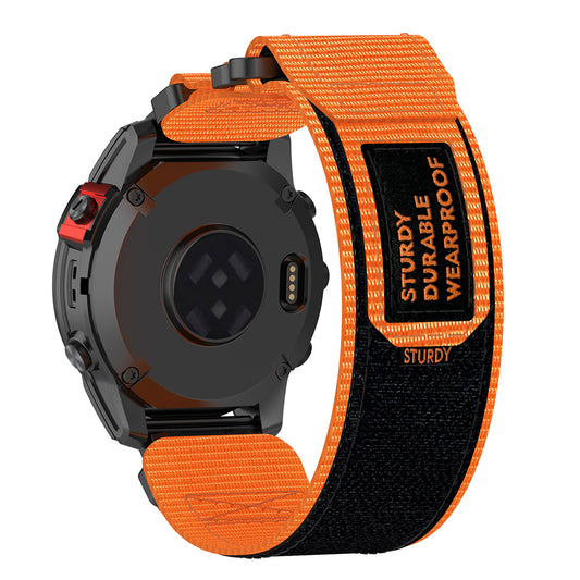 Techsuit W057 band voor Garmin Watch Fenix / Forerunner Series, 22mm, Oranje