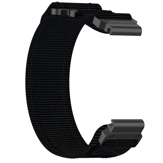 Techsuit W057 band voor Garmin Watch Fenix Series, 26mm, Zwart