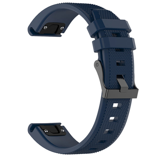 Techsuit W058 band voor Garmin Watch Fenix Series, 26mm, Marineblauw