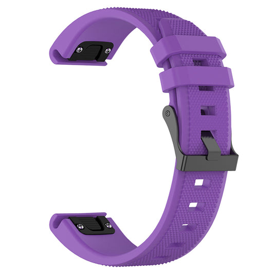 Techsuit W058 band voor Garmin Watch Fenix Series, 26mm, Paars