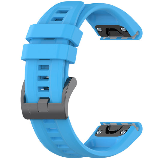 Techsuit W060 band voor Garmin Instinct / Approach / Fenix Watch Series, 20mm, Blauw