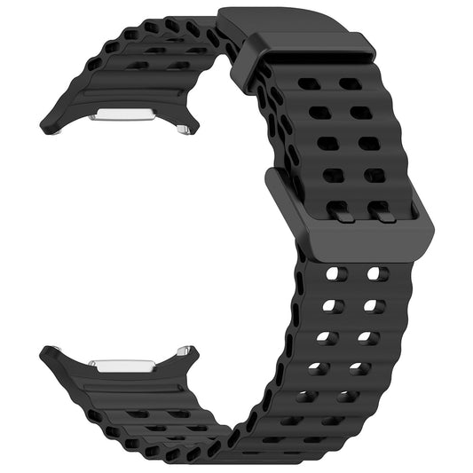 Techsuit W062 band voor Samsung Galaxy Watch Ultra, Zwart