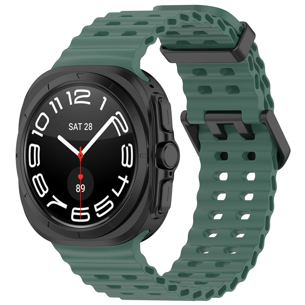 Techsuit W062 band voor Samsung Galaxy Watch Ultra, Groen