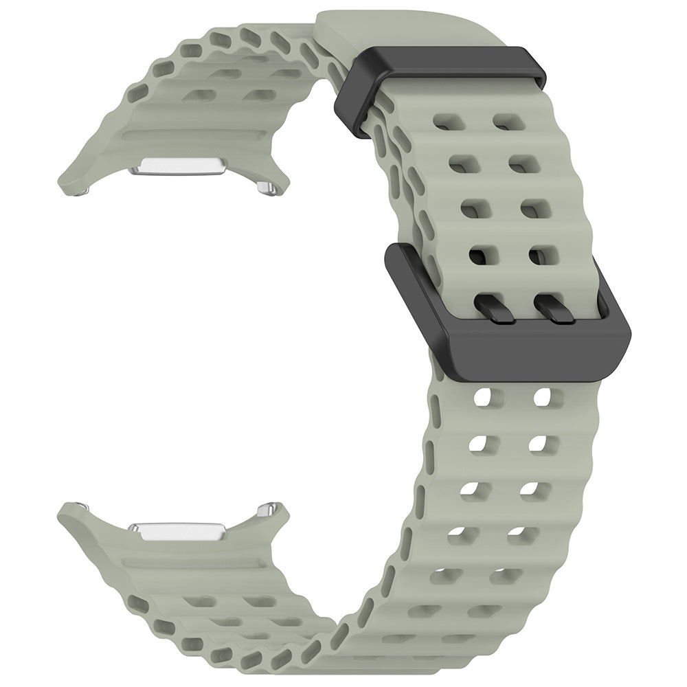 Techsuit W062 band voor Samsung Galaxy Watch Ultra, Lichtgroen