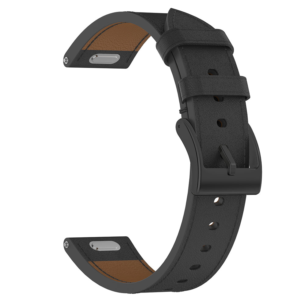 Techsuit W073 band voor Huawei Watch / Garmin Watch Series, 18mm, Zwart