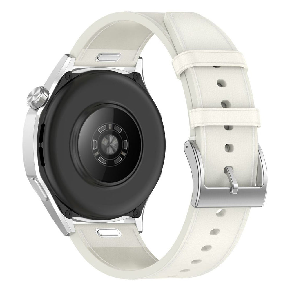 Techsuit W073 band voor Samsung Galaxy Watch / Huawei Watch Series, 22mm, Wit