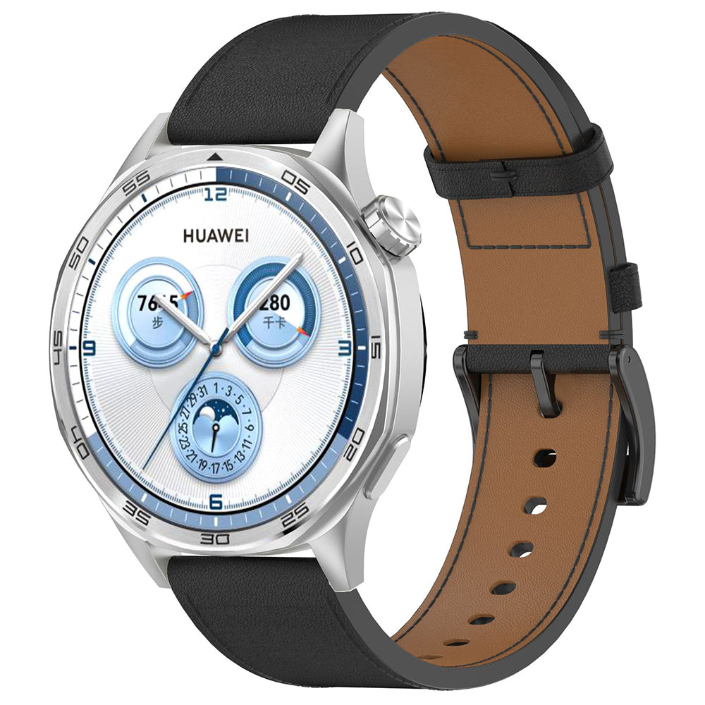 Techsuit W073 band voor Samsung Galaxy Watch Series, 20mm, Zwart