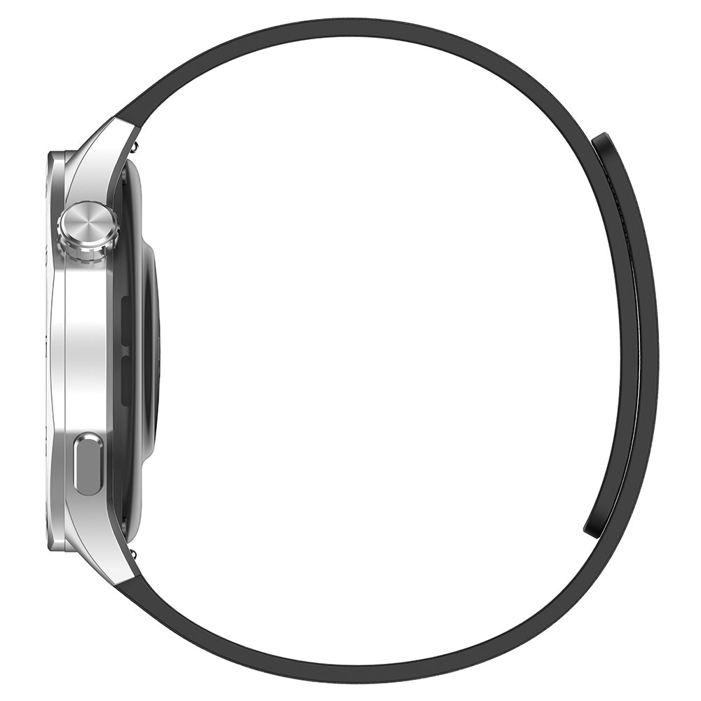 Techsuit W074 Strap for Samsung Galaxy Watch Series, 20mm, Black Orange
