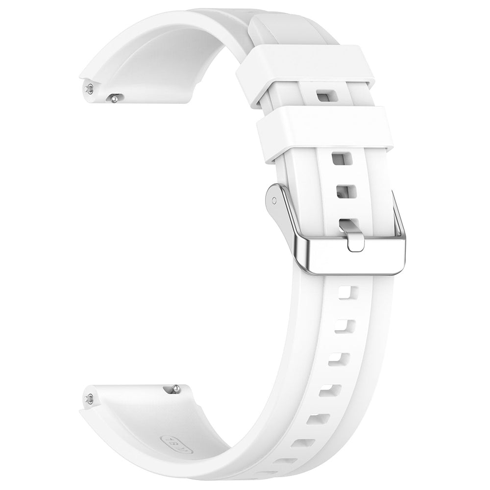 Techsuit W075 band voor Huawei Watch / Garmin Watch Series, Wit