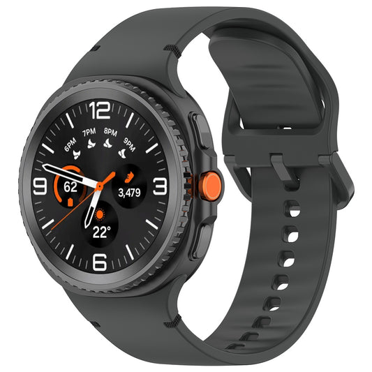 Techsuit W079 Strap for Samsung Galaxy Watch 8 Classic / Watch8 44mm / Watch 8 40mm, Graphite Black