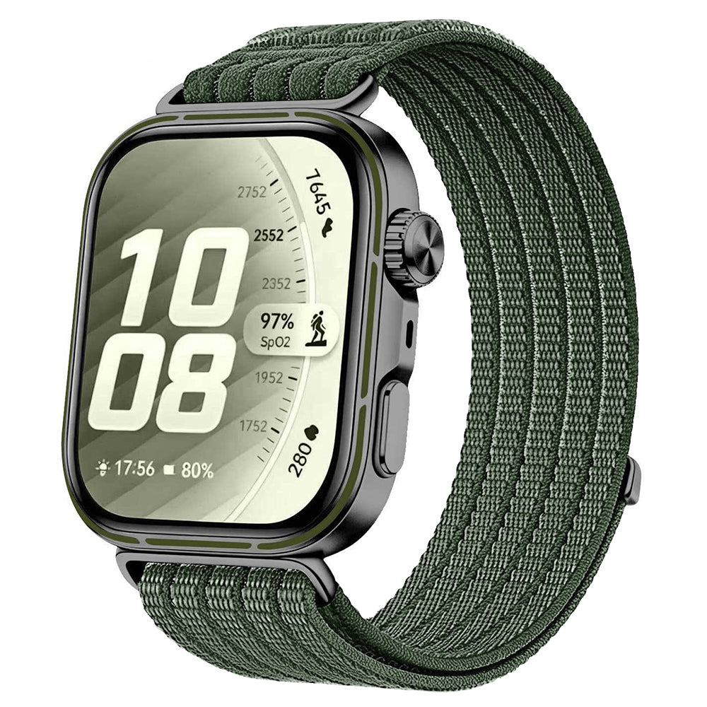 Techsuit-band W085 voor Huawei Watch Fit 5, Donkergroen