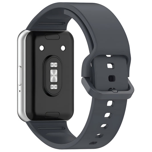Techsuit-band W086 voor Samsung Galaxy Fit3 R39M, Grijs