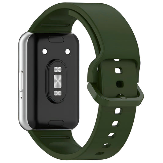 Techsuit-band W086 voor Samsung Galaxy Fit3 R39M, Groen