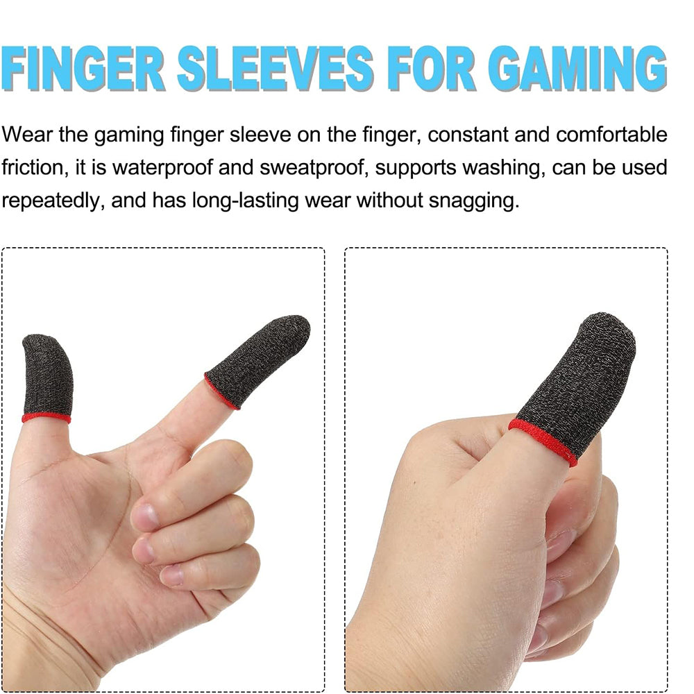 Gaming vingerhoed Techsuit FS3-02, Rood