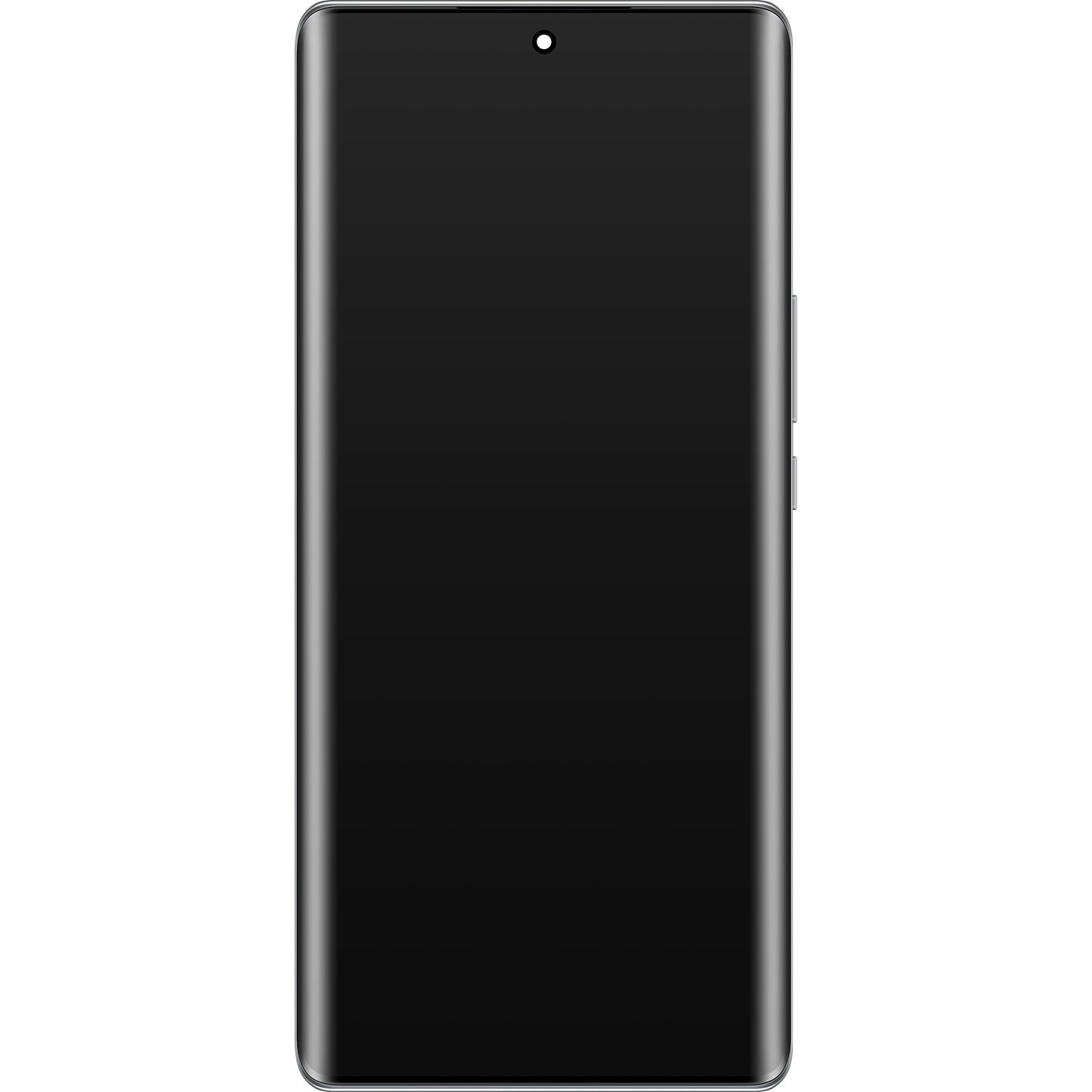 Touchscreen scherm Honor Magic5 Lite, met frame en batterij, Titanium Zilver, Service Pack 0235AEMY