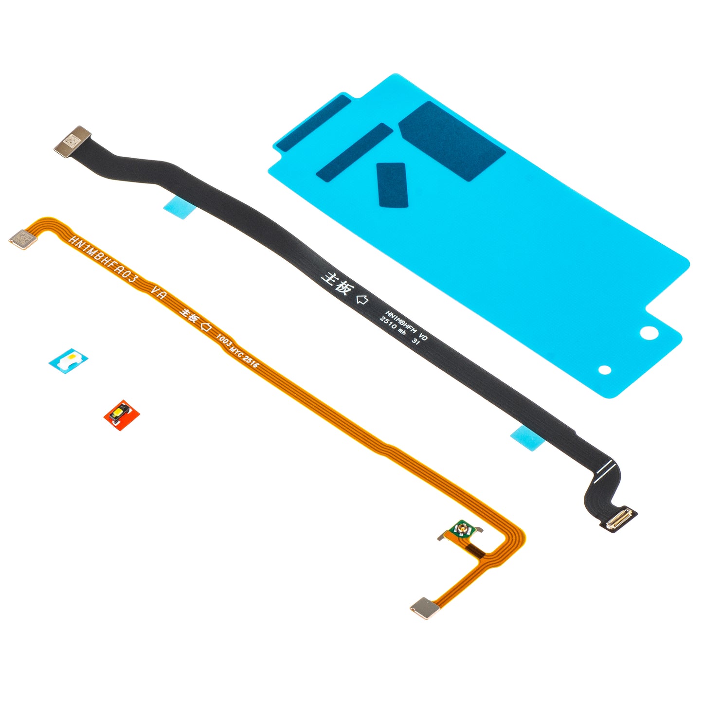 Display met Touchscreen Honor Magic V5, met Frame, Sub Inner, Zwart, Service Pack 0235AQBS